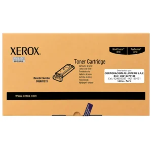 Foto de tóner Xerox 006R01278 negro original frontal