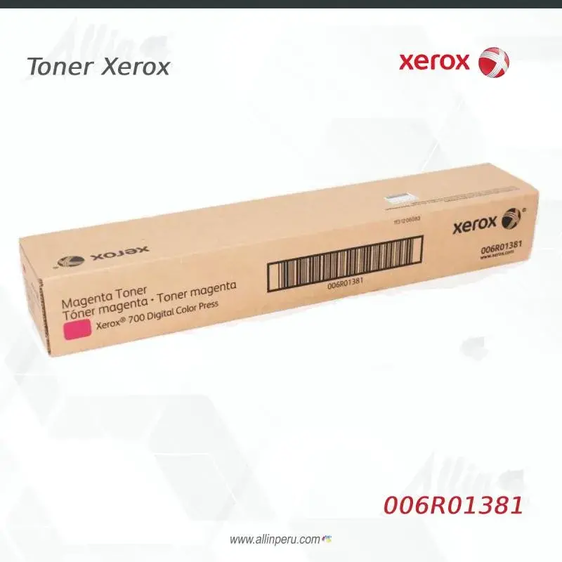 Toner Xerox 006R01382 Magenta 22K Digital color 700, J75, C75 Capacidad Estándar