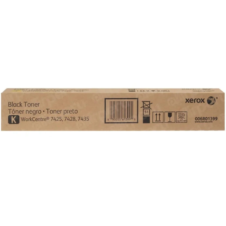 Foto de tóner Xerox 006R01399 negro original sellado