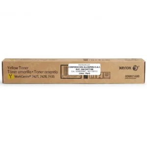 Tóner Xerox 006R01400 amarillo cartucho original láser