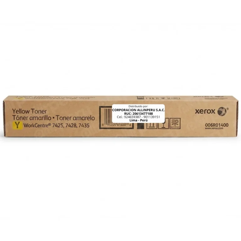 Tóner Xerox 006R01400 amarillo cartucho original láser