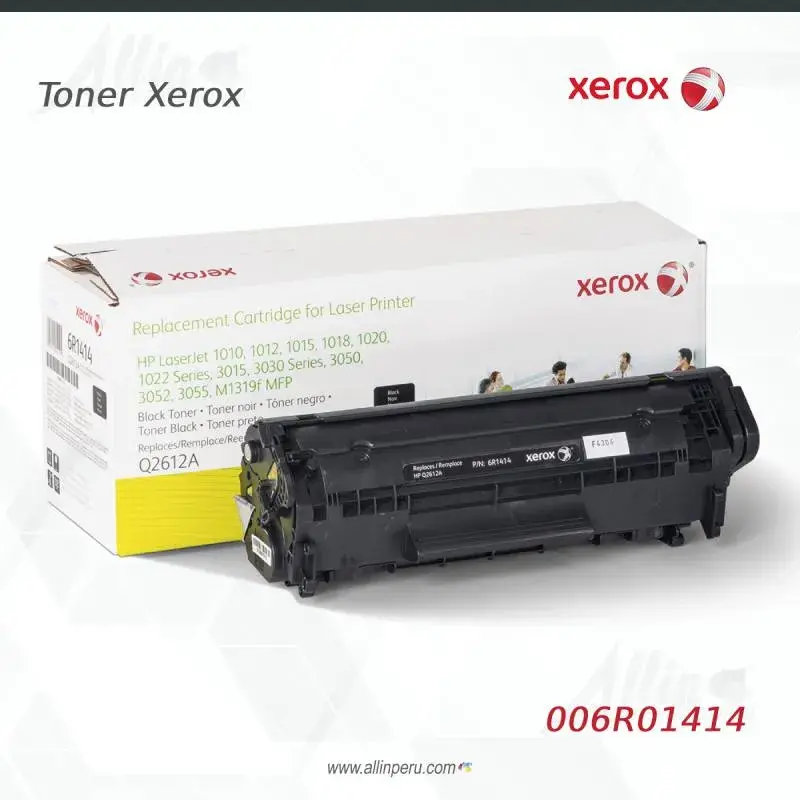 Toner Xerox 006R01414 Negro 2.4K LaserJet 1010 Carta de sustitución
