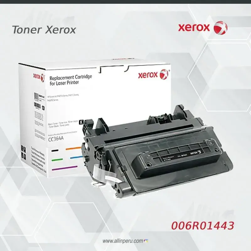 Toner Xerox 006R01443 Negro 11.7K LaserJet P4015 Para HP