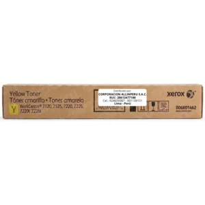 Tóner Xerox 006R01462 cartucho original amarillo para WorkCentre 7120 7220