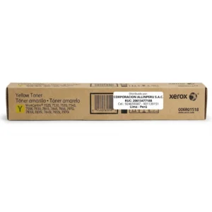 Tóner Xerox 006R01518 cartucho original amarillo para WorkCentre 7525 7530 7535 7545 7556