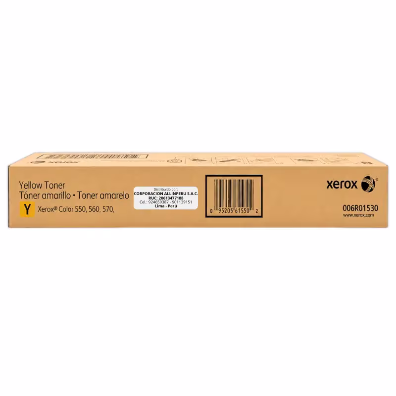Tóner Xerox 006R01530 amarillo original para Color 550 560 570