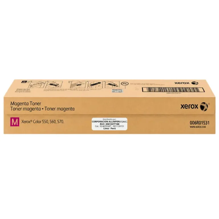 Tóner Xerox 006R01531 magenta original para Color 550 560 570