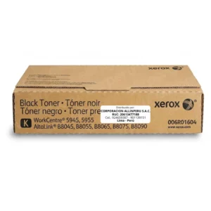 Tóner Xerox 006R01604 negro original caja sellada vista frontal