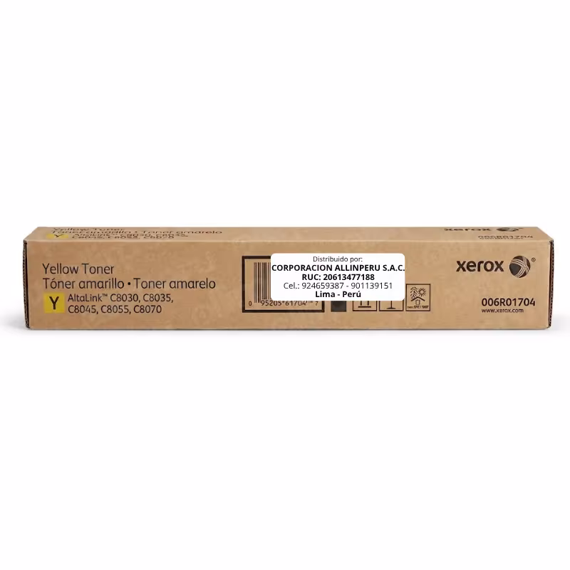 Tóner Xerox 006R01704 cartucho original amarillo para impresoras AltaLink