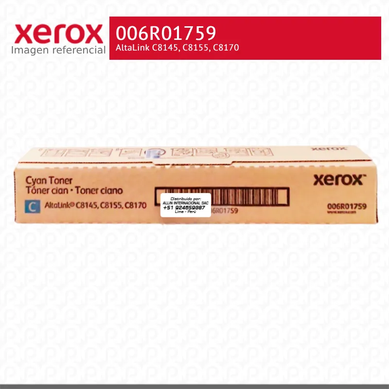 Toner Xerox 006R01759 Cian 28K AltaLink C8145, C8155, C8170