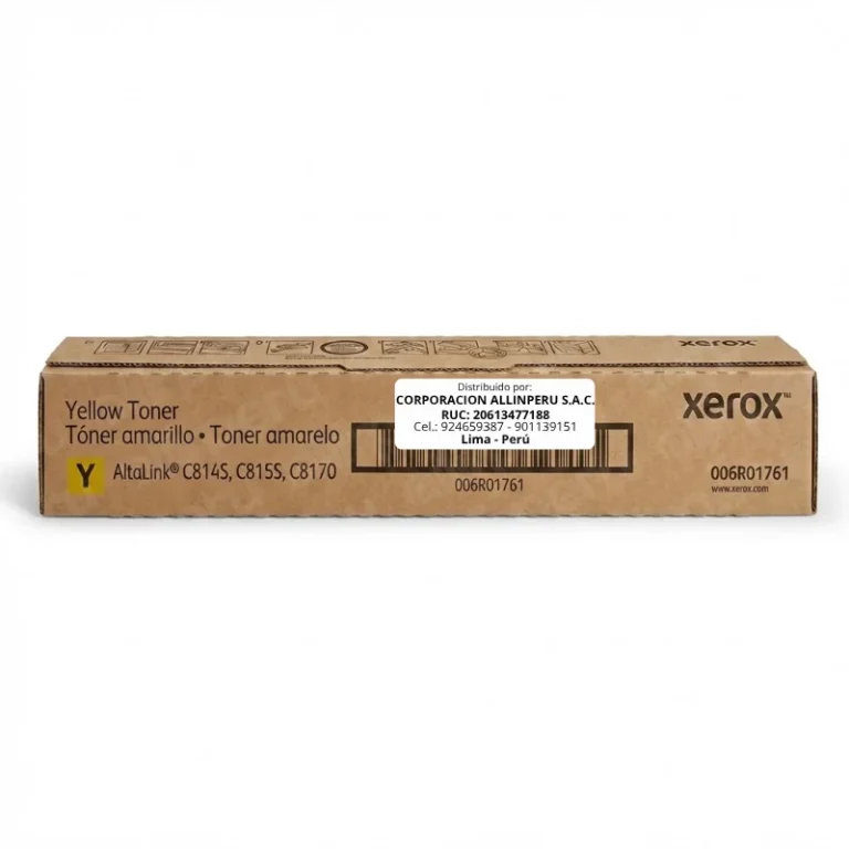 Tóner Xerox 006R01761 Amarillo original para AltaLink C8145 C8155 C8170