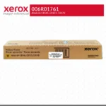 Caja original tóner Xerox 006R01761 Amarillo vista frontal etiqueta