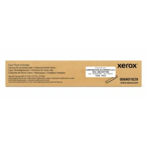 Foto de toner Xerox 006R01829 cian caja frontal VersaLink C7120