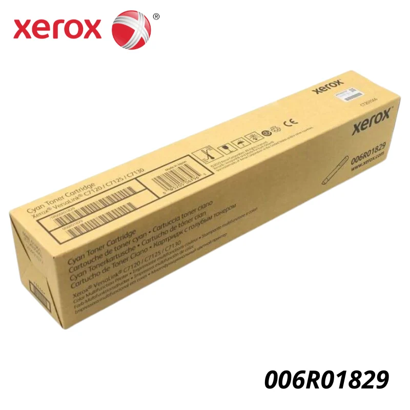 Toner Xerox 006R01829 Cian 18.5K Versalink C7120, C7125, C7130 Capacidad estándar
