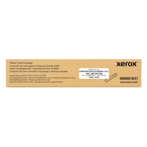 Foto de tóner Xerox 006R01831 amarillo caja frontal original