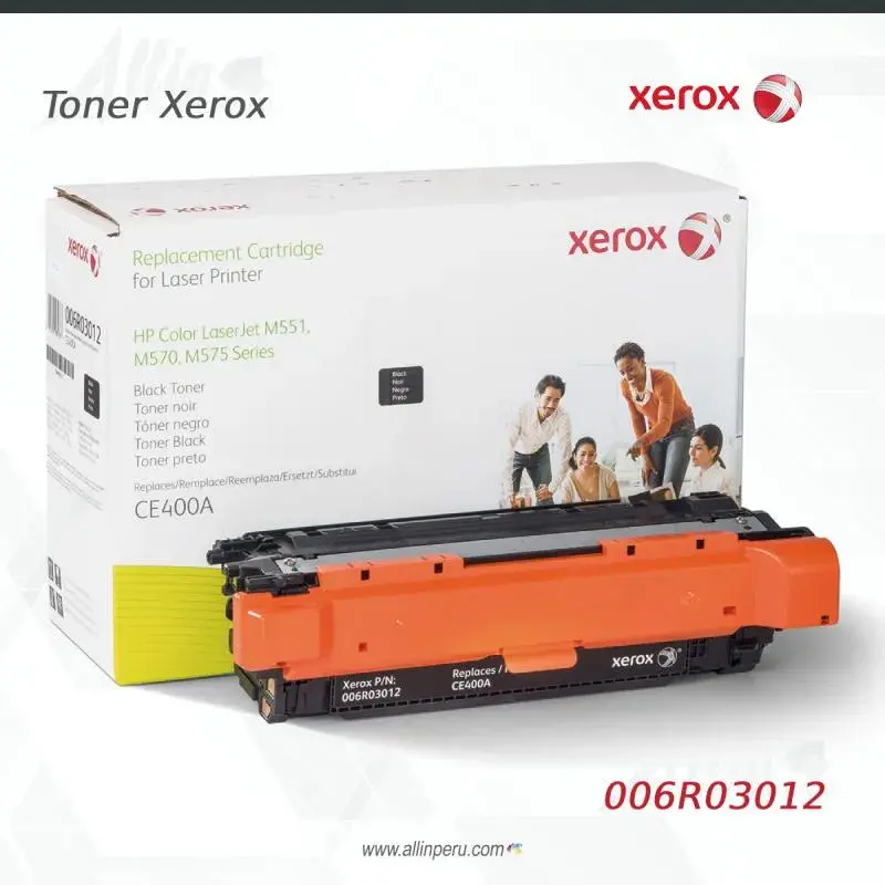 Toner Xerox 006R03012 Negro 5.55K Hp M551 Capacidad Estándar