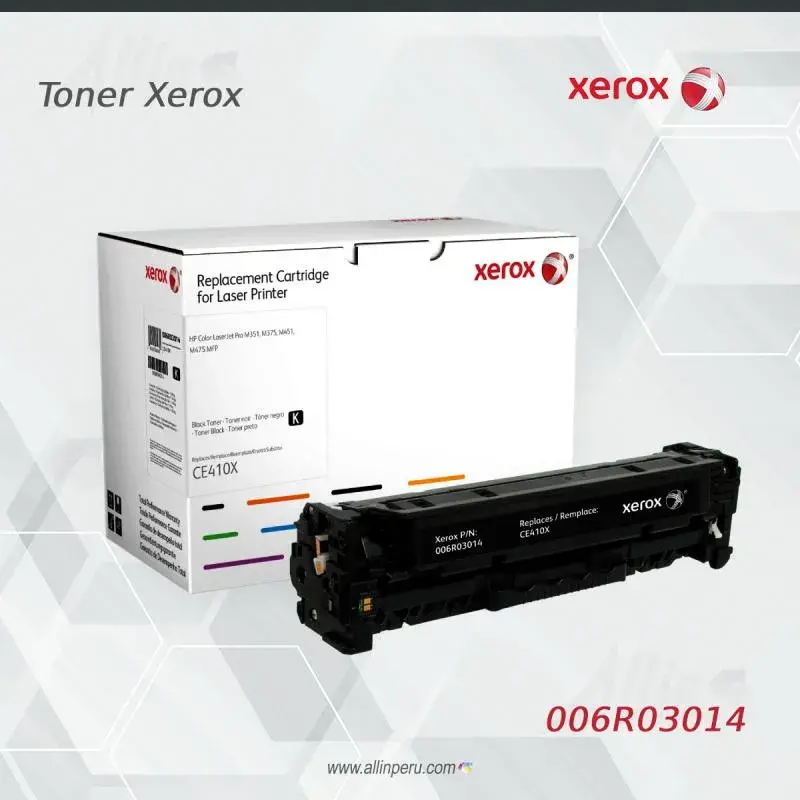Toner Xerox 006R03014 Negro 4K LaserJet M351 Pro 300 MFP, M375nw para HP