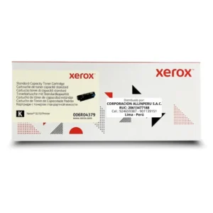 Foto de Toner Xerox 006R04379 negro original caja sellada frontal