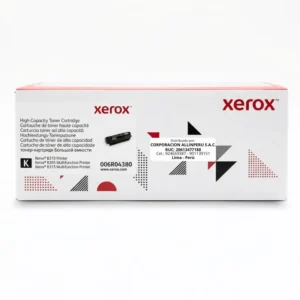 Foto de toner Xerox 006R04380 negro original sellado vista frontal