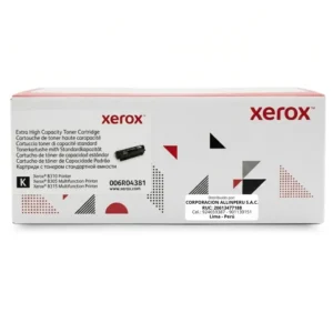 Foto de tóner Xerox 006R04381 negro original sellado caja frontal