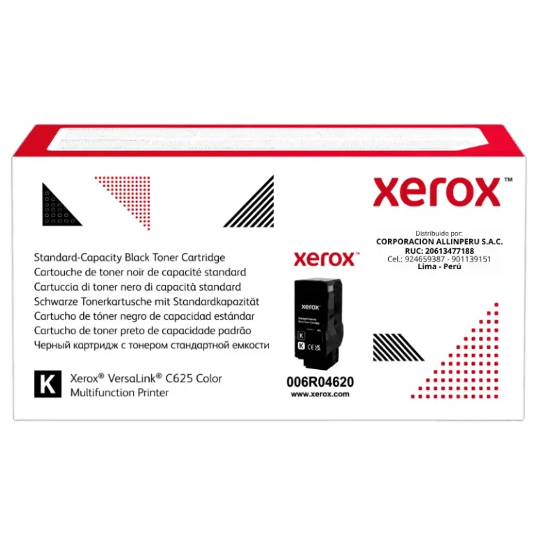 Toner Xerox 006R04620 Negro capacidad estandar VersaLink C625