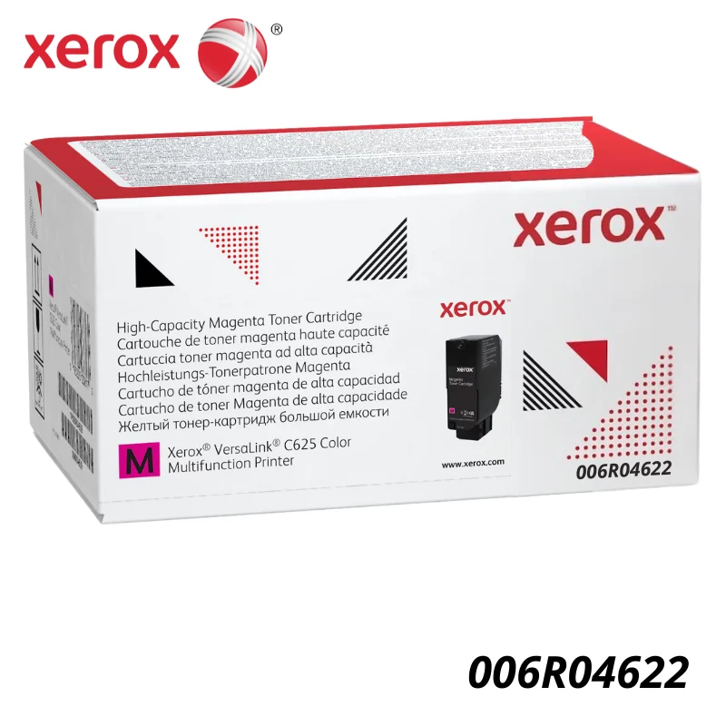 Toner-Xerox-006R04622-para-VersaLink-C625.webp Toner Xerox 006R04622 Magenta 6K VersaLink C625 Capacidad estándar - Imagen 1