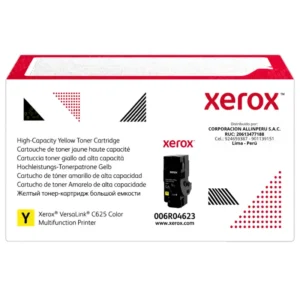 Toner Xerox 006R04623 Amarillo capacidad estandar VersaLink C625