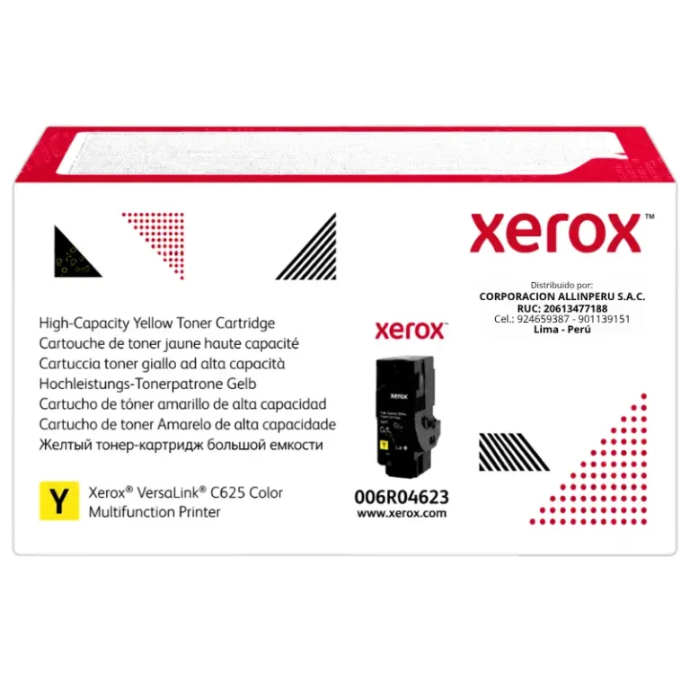 Toner Xerox 006R04623 Amarillo capacidad estandar VersaLink C625
