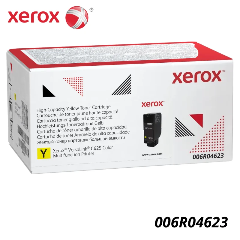 Toner Xerox 006R04623 Yellow 6K VersaLink C625 Capacidad estándar