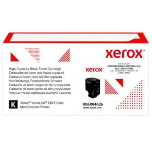 Tóner Xerox 006R04636 negro original para impresora VersaLink C625