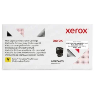 Toner Xerox 006R04639 amarillo caja frontal VersaLink C625