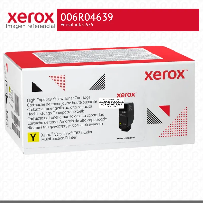Toner-Xerox-006R04639-para-VersaLink-C625.webp Toner Xerox 006R04639 Yellow 16K VersaLink C625 Alta Capacidad - Imagen 1