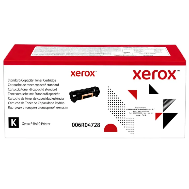 Tóner Xerox 006R04728 negro capacidad estándar frontal