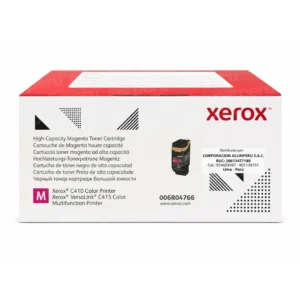 Toner Xerox 006R04766 magenta caja frontal VersaLink C410