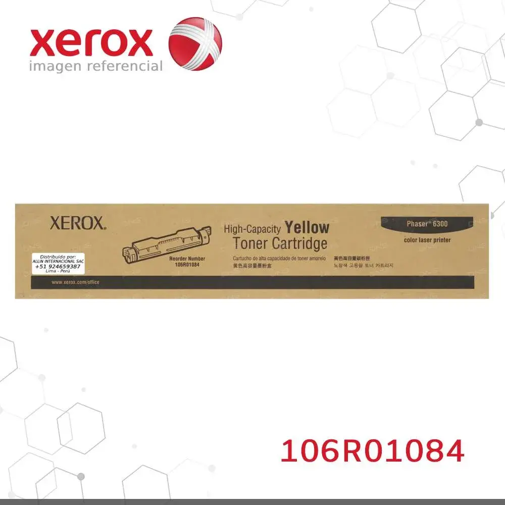 Toner-Xerox-106R01084-para-Phaser-6300-no-funcciona-con-PHASER-6350.webp Toner Xerox 106R01084 Amarillo 7K Phaser 6300 (no funcciona con PHASER 6350) - Imagen 1
