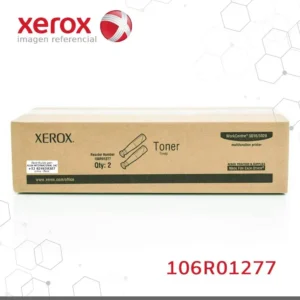 Toner Xerox 106R01277 Negro 63K Workcentre 5020 Dual pack Capacidad Estándar