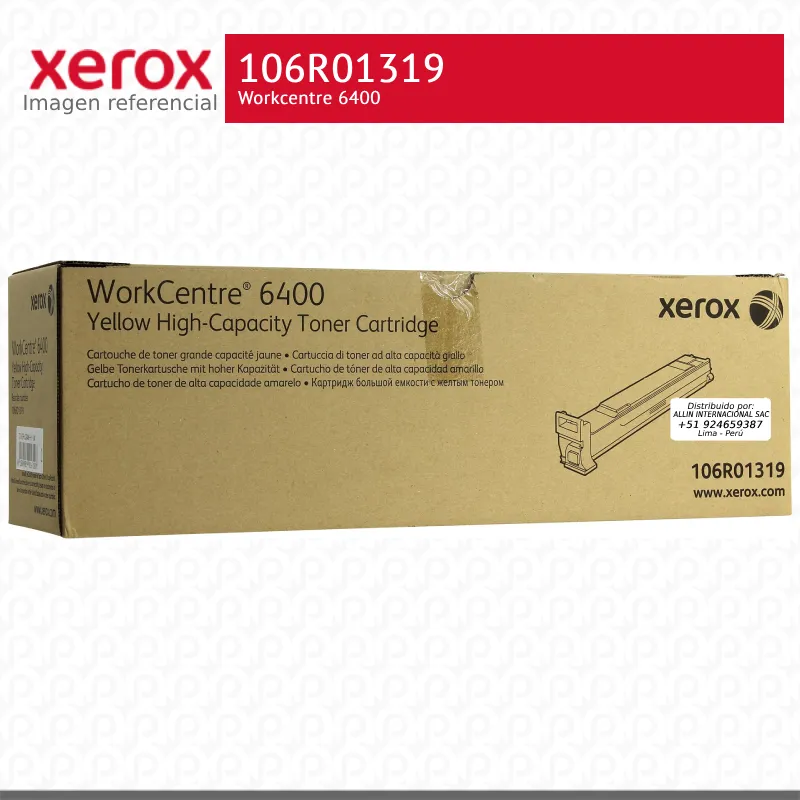 Toner-Xerox-106R01319-para-Workcentre-6400.webp Toner Xerox 106R01319 Cian 16.5K Workcentre 6400 Alta capacidad - Imagen 1