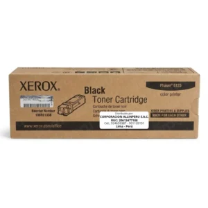 Foto de toner Xerox 106R01338 cartucho negro original para Phaser 6125