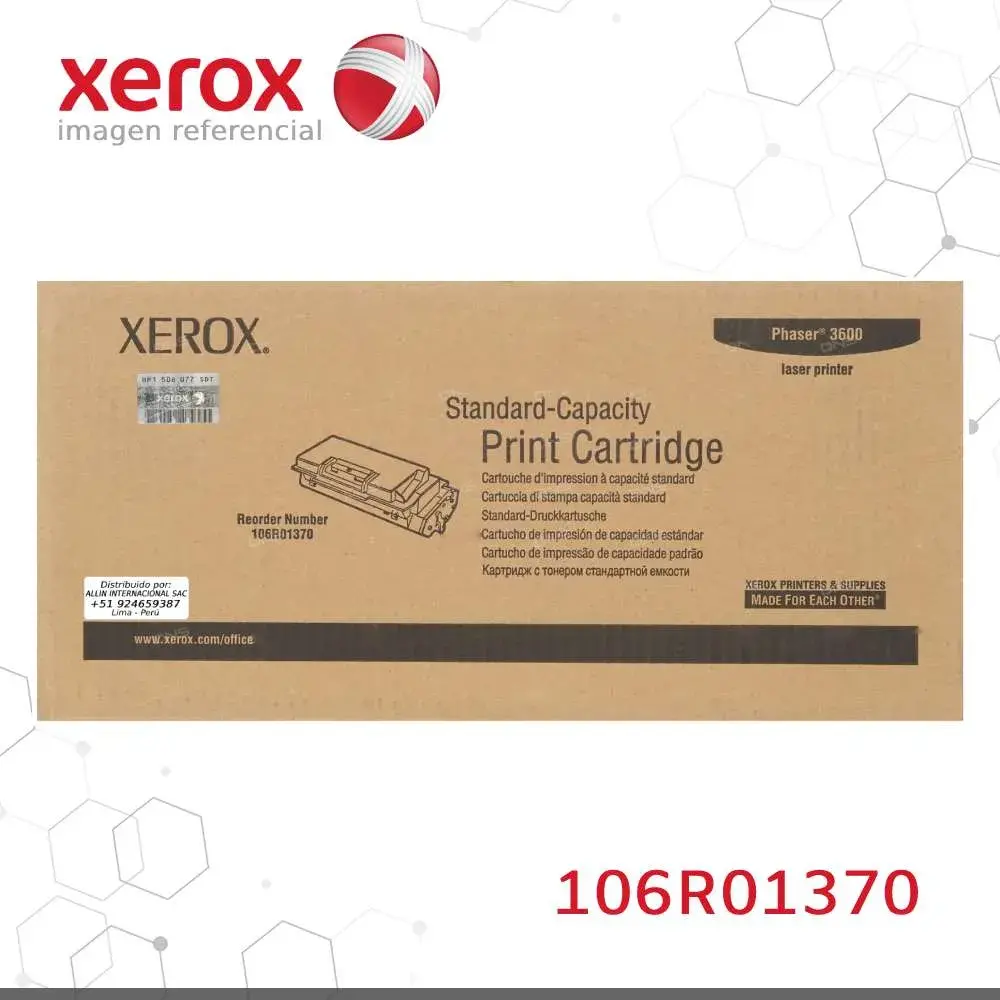 Toner-Xerox-106R01370-para-Phaser-3600.webp Toner Xerox 106R01370 Negro 7000K Phaser 3600 Capacidad Estándar - Imagen 1