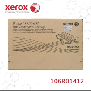 Toner Xerox 106R01412 Negro 8K Phaser 3300 Alta capacidad
