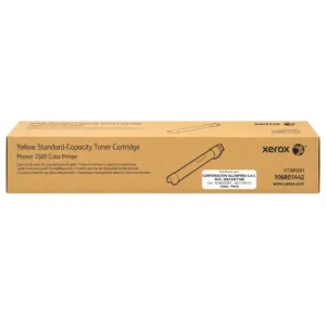 Foto de tóner Xerox 106R01442 amarillo original para Phaser 7500