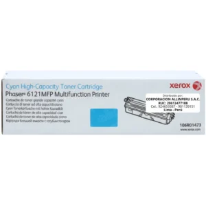 Toner Xerox 106R01473 Cyan original caja sellada vista frontal