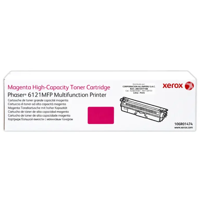Tóner Xerox 106R01474 magenta original alta capacidad