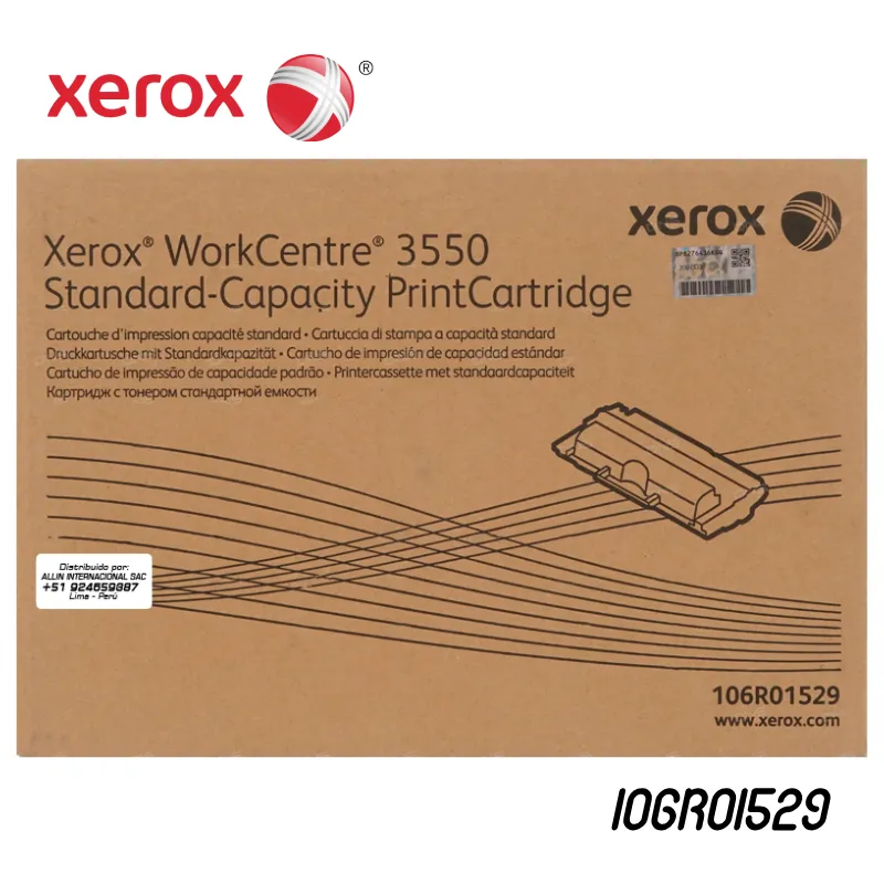 Toner-Xerox-106R01529-para-Workcentre-3550.webp Toner Xerox 106R01529 Negro 5K Workcentre 3550 Capacidad Estándar - Imagen 1