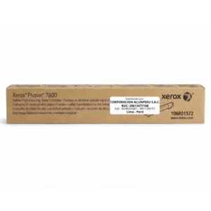 Tóner Xerox 106R01572 Yellow original para Phaser 7800
