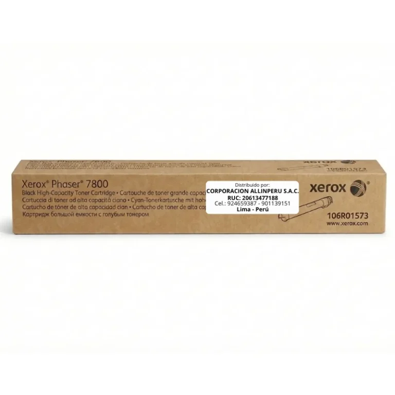 Tóner Xerox 106R01573 negro original caja sellada