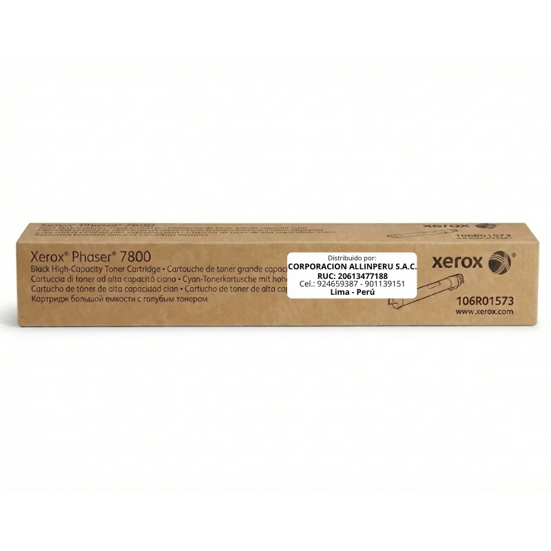 Tóner Xerox 106R01573 negro original caja sellada