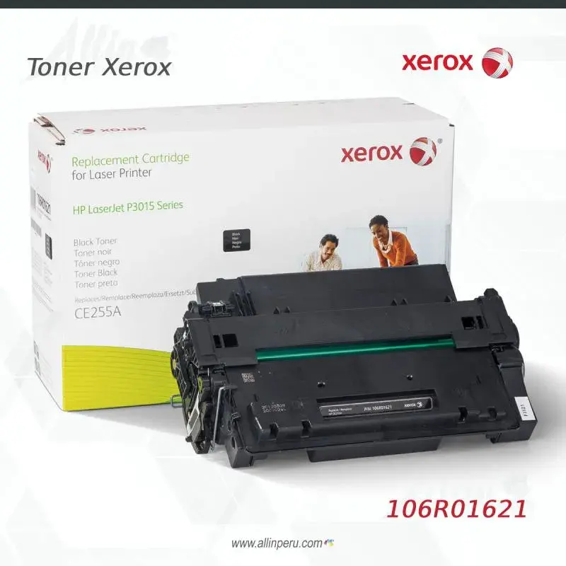 Toner Xerox 106R01621 Negro 6K Hp LaserJet P3015 Capacidad Estándar