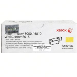 Tóner Xerox 106R01633 Yellow original sellado vista frontal
