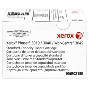 Tóner Xerox 106R02180 negro capacidad estándar frontal